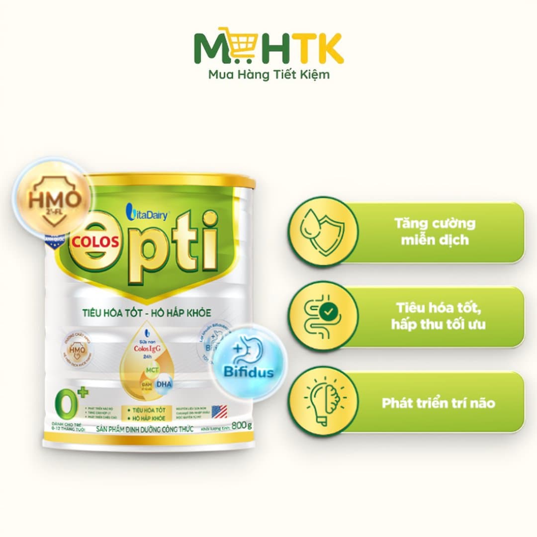 Sữa bột ColosOpti 0+ cho trẻ từ 0 - 12 tháng tuổi 800g — 1